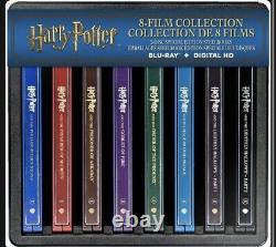 Harry Potter-Complete 8 Film Blu Ray Steelbook Collection, Perfect Condition