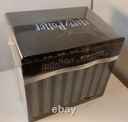 Harry Potter Complete 8-Film Collection 4K Steelbook NEW- Box Shipping