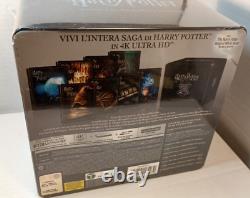 Harry Potter Complete 8-Film Collection 4K Steelbook NEW- Box Shipping