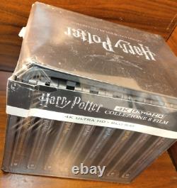 Harry Potter Complete 8-Film Collection 4K Steelbook NEW-DAMAGED