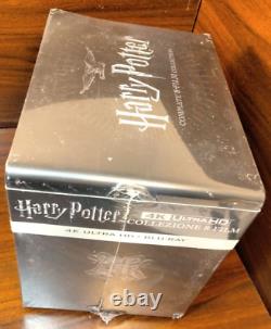 Harry Potter Complete 8-Film Collection 4K Steelbook NEW-DAMAGED