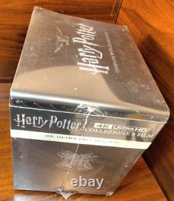 Harry Potter Complete 8-Film Collection 4K Steelbook NEW-DAMAGED