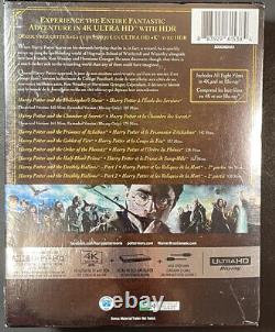 Harry Potter Complete 8-Film Collection (4K Ultra HD + Blu-ray) NEW