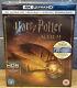 Harry Potter Complete 8 Film Collection 4k Ultra Hd Uhd And Blu-ray 16 Discs Box