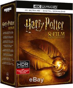 Harry Potter Complete 8 Film Collection 4K Ultra UHD Blu-ray Boxset Brand New