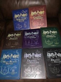 Harry Potter Complete 8-Film Collection (Blu-ray Disc 2016, SteelBook Open Box)