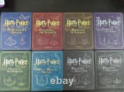 Harry Potter Complete 8-Film Collection (Blu-ray Disc, 2016, SteelBook Set)