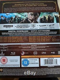 Harry Potter- Complete 8- Film Collection Boxset (4K Ultra HD + Blu-Ray) SEALED