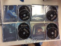 Harry Potter Complete 8-Film Collection Ltd. Ed. Steelbook Blu-ray AS IS! (g)