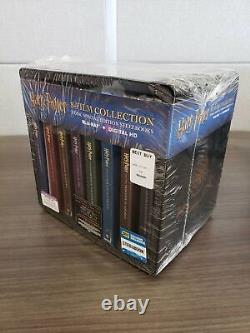 Harry Potter Complete 8-Film Collection SteelBook Blu-Ray Region 1/A Damaged