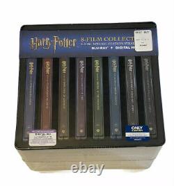 Harry Potter Complete 8-Film Collection SteelBook Blu-Ray Region 1/A Perfect