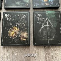 Harry Potter Complete 8-Film SteelBook Collection (4K UHD + Blu-ray) OOP Rare