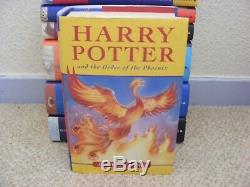 Harry Potter Complete ALL HARDBACKS Book Set 1-7 Bloomsbury & Fantastic Beasts