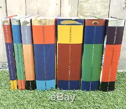 Harry Potter Complete ALL HARDBACKS Book Set 1-7 Bloomsbury JK Rowling & Extras