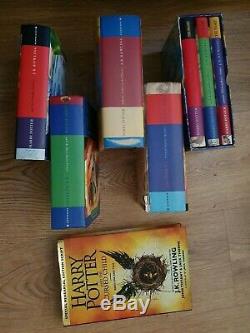 Harry Potter Complete ALL HARDBACKS Book Set 1-7 Bloomsbury TedSmart JK Rowling