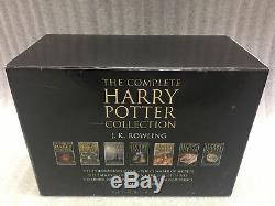 Harry Potter Complete Adult Hardback Collection Bloomsbury Boxset Books 1-7