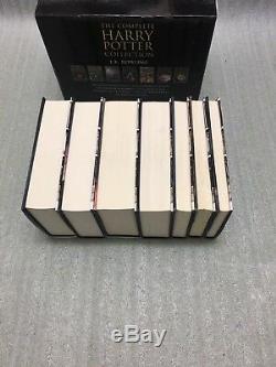 Harry Potter Complete Adult Hardback Collection Bloomsbury Boxset Books 1-7