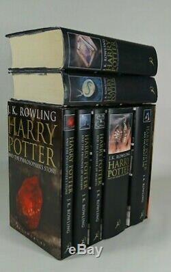 Harry Potter Complete Adult Hb Book Collection 1st Edition/print -bloomsbury Uk