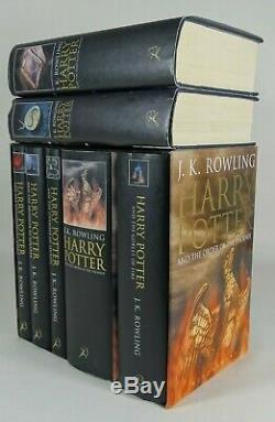 Harry Potter Complete Adult Hb Book Collection 1st Edition/print -bloomsbury Uk