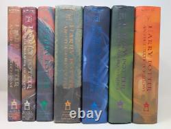 Harry Potter Complete American Hardcover Edition, Books 1-7, Good Used Condition