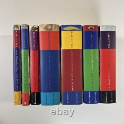 Harry Potter Complete Book 1-7 Book Set Hard Cover Raincoast Bloomsbury DJ