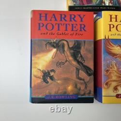 Harry Potter Complete Book 1-7 Book Set Hard Cover Raincoast Bloomsbury DJ