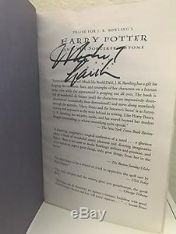 Harry Potter Complete Book Series Boxed Set Autographed by Michael Gambon