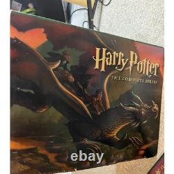 Harry Potter Complete Book Series Set 1-7 & Movie Collection Blu-ray DVD Lot