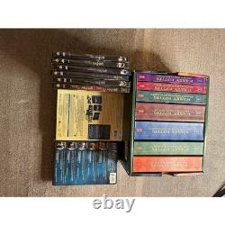 Harry Potter Complete Book Series Set 1-7 & Movie Collection Blu-ray DVD Lot