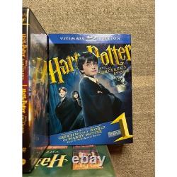 Harry Potter Complete Book Series Set 1-7 & Movie Collection Blu-ray DVD Lot