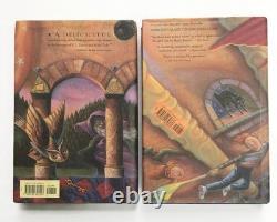 Harry Potter Complete Book Set 1-7 HC First American Ed + Extras Beasts Beedle