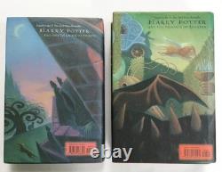 Harry Potter Complete Book Set 1-7 HC First American Ed + Extras Beasts Beedle