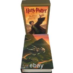 Harry Potter Complete Book Set 1-7 Hard Cover 1st Edition Print American Deluxe