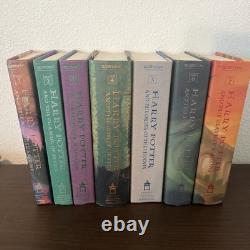 Harry Potter Complete Book Set 1-7 Hard Cover USA 1st Edition 1st Print 7 Error
