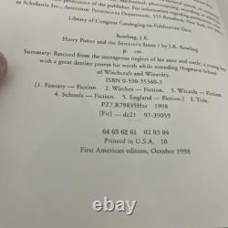 Harry Potter Complete Book Set 1-7 Hard Cover USA 1st Edition 1st Print 7 Error