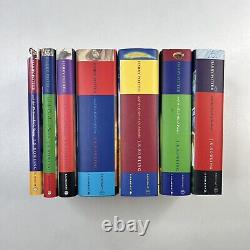 Harry Potter Complete Book Set 1-7 Hardcover W Dust Cover by J K Rowling