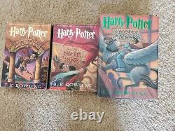 Harry Potter Complete Book Set 1-7 by J. K. Rowling MIXED PAPERBACK HARDCOVER