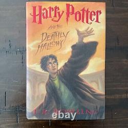 Harry Potter Complete Book Set 1-8 Hard Cover True 1st Edition 1st Printing