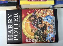 Harry Potter Complete Book Set Lot Hardcover 1-7 Raincoast Bloomsbury