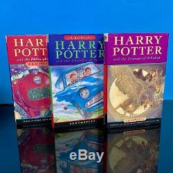 Harry Potter Complete Book Set Signed By Daniel Radcliffe UK JK Rowling
