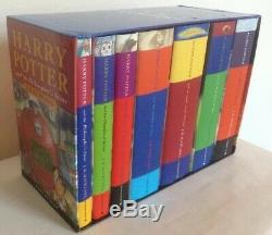 Harry Potter Complete Box 1st Edition Hardback Book Box Set Slipcase Bloomsbury