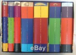 Harry Potter Complete Box 1st Edition Hardback Book Box Set Slipcase Bloomsbury