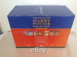 Harry Potter Complete Box 1st Edition Hardback Book Box Set Slipcase Bloomsbury