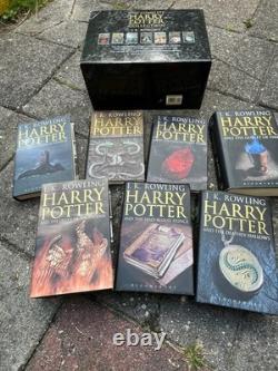 Harry Potter Complete Box Set by JK Rowling, Adult/UK Edit, Bloomsbury, HC/NEW