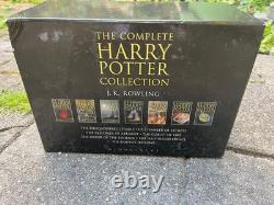 Harry Potter Complete Box Set by JK Rowling, Adult/UK Edit, Bloomsbury, HC/NEW