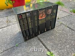 Harry Potter Complete Box Set by JK Rowling, Adult/UK Edit, Bloomsbury, HC/NEW