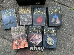 Harry Potter Complete Box Set by JK Rowling, Adult/UK Edit, Bloomsbury, HC/NEW