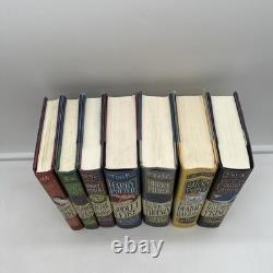 Harry Potter Complete Cartoon Art Hardcover Book Set 1-7 J. K. Rowling
