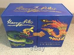 Harry Potter Complete Collection 1-7 Hardback Books Boxed Set Signature Edition