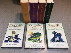 Harry Potter Complete Collection 1-7 Hardback Books Boxed Set Signature Edition